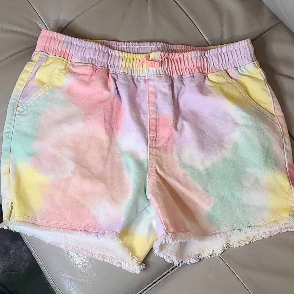 Girls Tye Dye Shorts